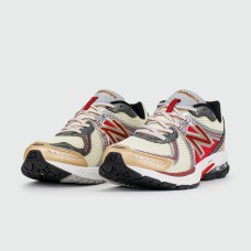 Кроссовки New Balance 860 x Aime Leon Beige / Red