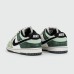 Кроссовки Nike Dunk Low Green White - арт. f-26107