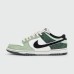 Кроссовки Nike Dunk Low Green White - арт. f-26107