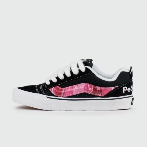 Кеды Vans Knu Skool Peaches Black Pink - арт. f-26119