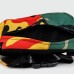 Сумка поясная TNF x Supreme Green / Red - арт. f-26155