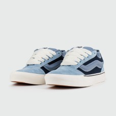 Кеды Vans Knu Skool Light Blue / White Wmns