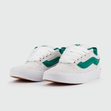 Кеды Vans Knu Skool Light Grey / Green Wmns