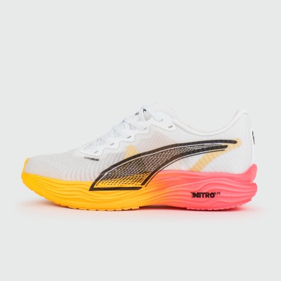 Кроссовки PUMA Deviate NITRO Elite 3 White Orange - арт. f-26219