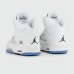 Кроссовки Air Jordan 5 White Blue - арт. f-26229