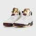 Кроссовки Air Jordan 5 White Gold - арт. f-26230