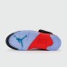 Кроссовки Air Jordan 5 Black Red - арт. f-26299