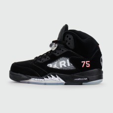 Кроссовки Air Jordan 5 Black Silver x PSG