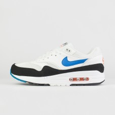 Кроссовки Nike Air Max 1 White / Black / Blue