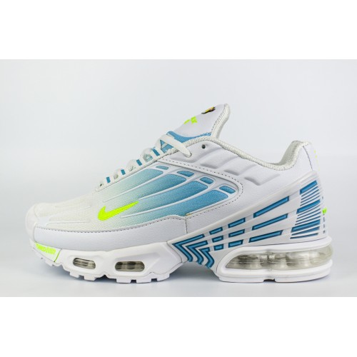 Кроссовки Nike Air Max Plus 3 Tn White / Blue - арт. f-A-20148-1