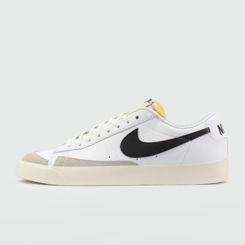 Кроссовки Nike Blazer Low 77 Leather Wh. / Grey / Black - арт. f-A-21594