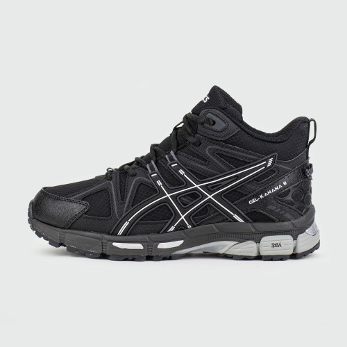 Кроссовки Asics Gel-Kahana 8 Mid Black Grey Wmns with Fur - арт. f-26334