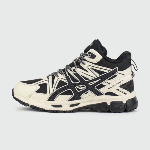 Кроссовки Asics Gel-Kahana 8 Mid White Black Wmns with Fur - арт. f-26335