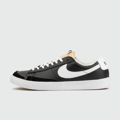 Кроссовки Nike Blazer Low 77 Leather Black / White - арт. f-A-21593