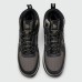 Кроссовки Nike Air Force 1 Mid Grey / Black with Fur - арт. f-26379