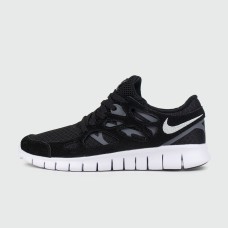 Кроссовки Nike Free Run +2 Black White
