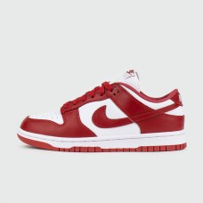 Кроссовки Nike Dunk Low Red White Wmns