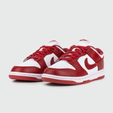 Кроссовки Nike Dunk Low Red White Wmns