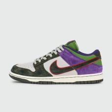 Кроссовки Nike Dunk Low Green / Grey Violet