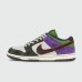 Кроссовки Nike Dunk Low Green / Grey Violet - арт. f-26473