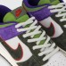 Кроссовки Nike Dunk Low Green / Grey Violet - арт. f-26473