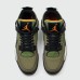 Кроссовки Nike Air Jordan 4 Retro Green Black - арт. f-26497