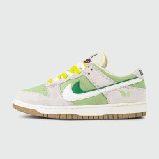 Кроссовки Nike Dunk Low Double Sw. Green Grey Wmns Кроссовки Nike Dunk Low Double Sw. Green Grey Wmns