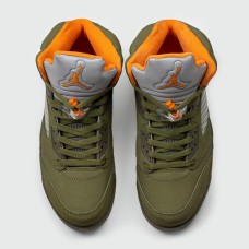 Кроссовки Air Jordan 5 Retro Olive