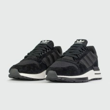 Кроссовки Adidas ZX 500 Boost Black / White Wmns
