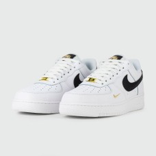 Кроссовки Nike Air Force 1 Low '07 White Black Swoosh