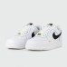 Кроссовки Nike Air Force 1 Low '07 White Black Swoosh - арт. f-26574