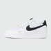 Кроссовки Nike Air Force 1 Low '07 White Black Swoosh - арт. f-26574