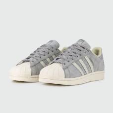 Кроссовки Adidas Superstar x RC Grey Suede