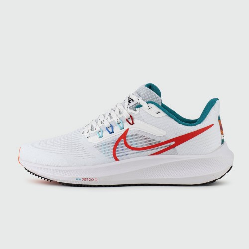 Кроссовки Nike Air Zoom Pegasus 39 White Red Green - арт. f-26585