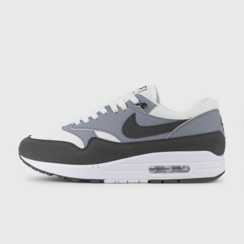 Кроссовки Nike Air Max 1 White Grey - арт. f-26616