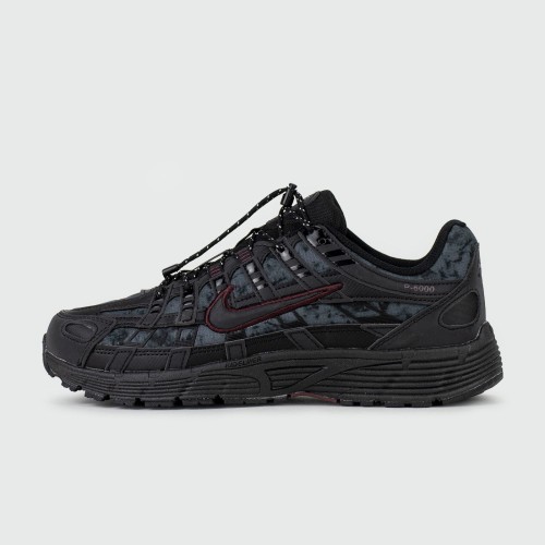 Кроссовки Nike P-6000 Black Burgundy Crush - арт. f-26621