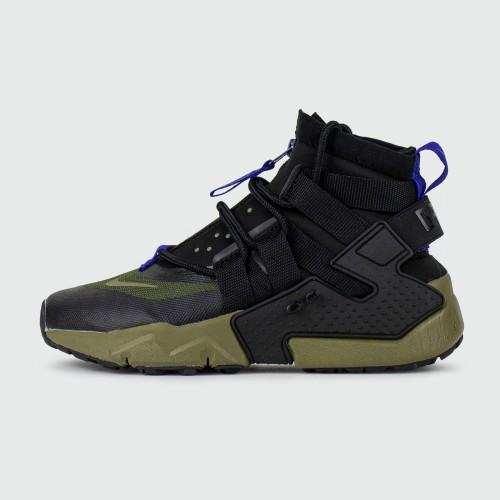 Кроссовки Nike Air Huarache Gripp Black / Green - арт. f-26626