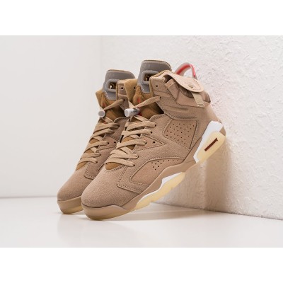 Кроссовки Nike x Travis Scott Air Jordan 6 - арт. 27617