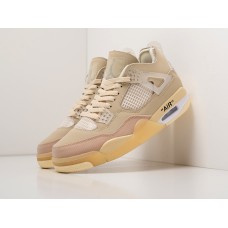 Кроссовки OFF White x Nike Air Jordan 4 Retro