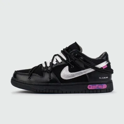 Кроссовки Nike Dunk Low x Off-White Lot 50 Wmns - арт. f-21052