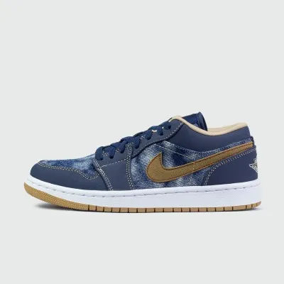 Кроссовки Air Jordan 1 Low Denim - арт. f-23221