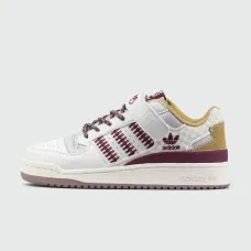 Кроссовки Adidas Forum Low White Red Rabbit