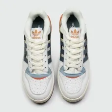 Кроссовки Adidas Forum Low White Blue Carbon