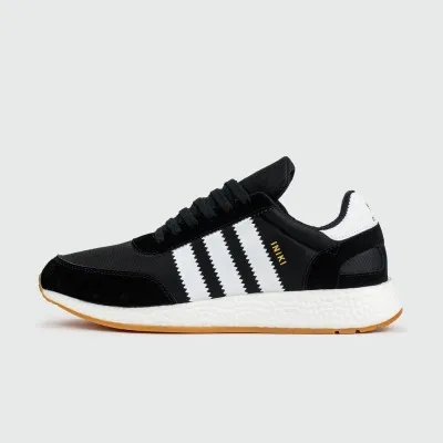 Кроссовки Adidas Iniki Runner Boost Black / White / Wh. Str - арт. f-A-23977