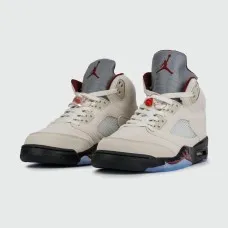 Кроссовки Nike Air Jordan 5 Beige Black Ftwr