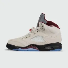Кроссовки Nike Air Jordan 5 Beige Black Ftwr